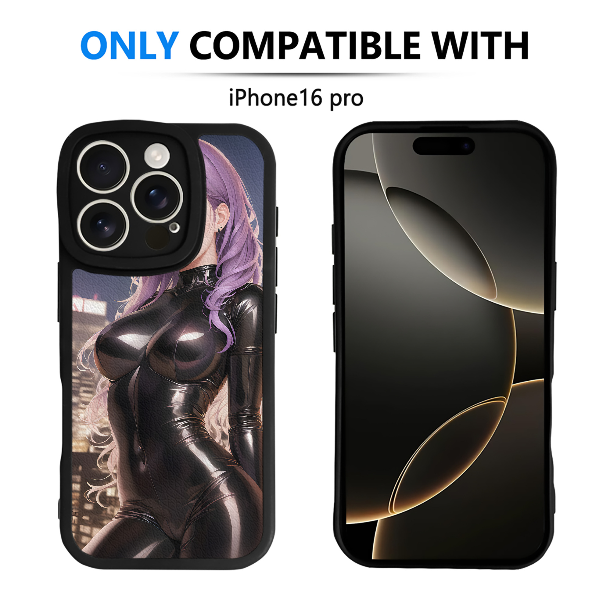 （画像用） EVA 新世紀エヴァンゲリオン 【iPhone 16シリーズ対応】シリコンスマホケース（レザー調） 材質：シリコン